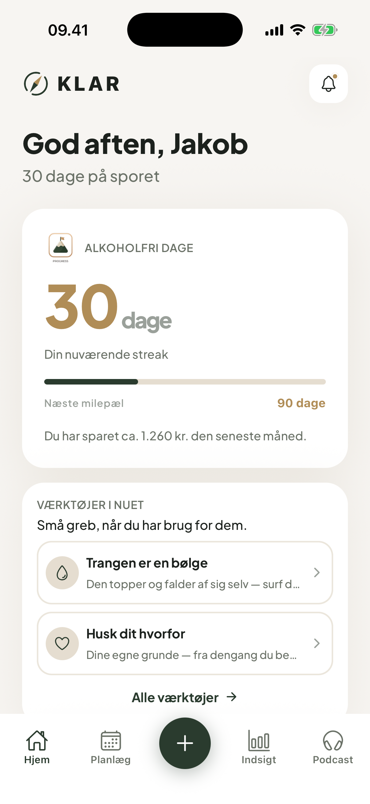 Jakob-udgaven af KLAR: vil stoppe helt