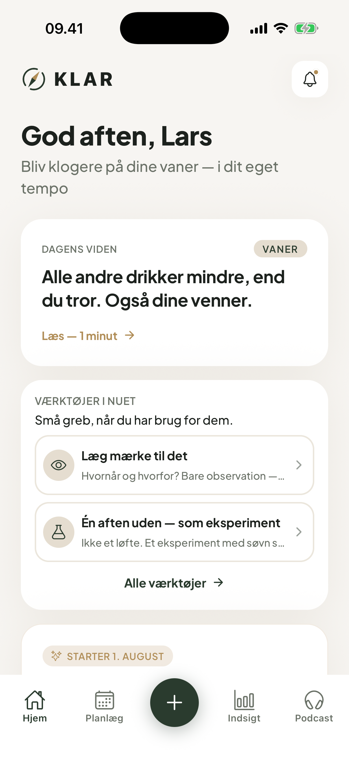 Lars-udgaven af KLAR: bare nysgerrig