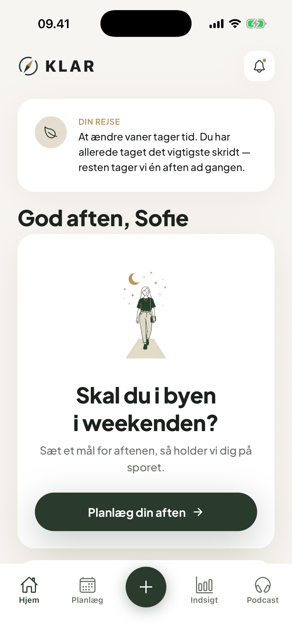 Sofie-udgaven af KLAR: brug for ekstra støtte